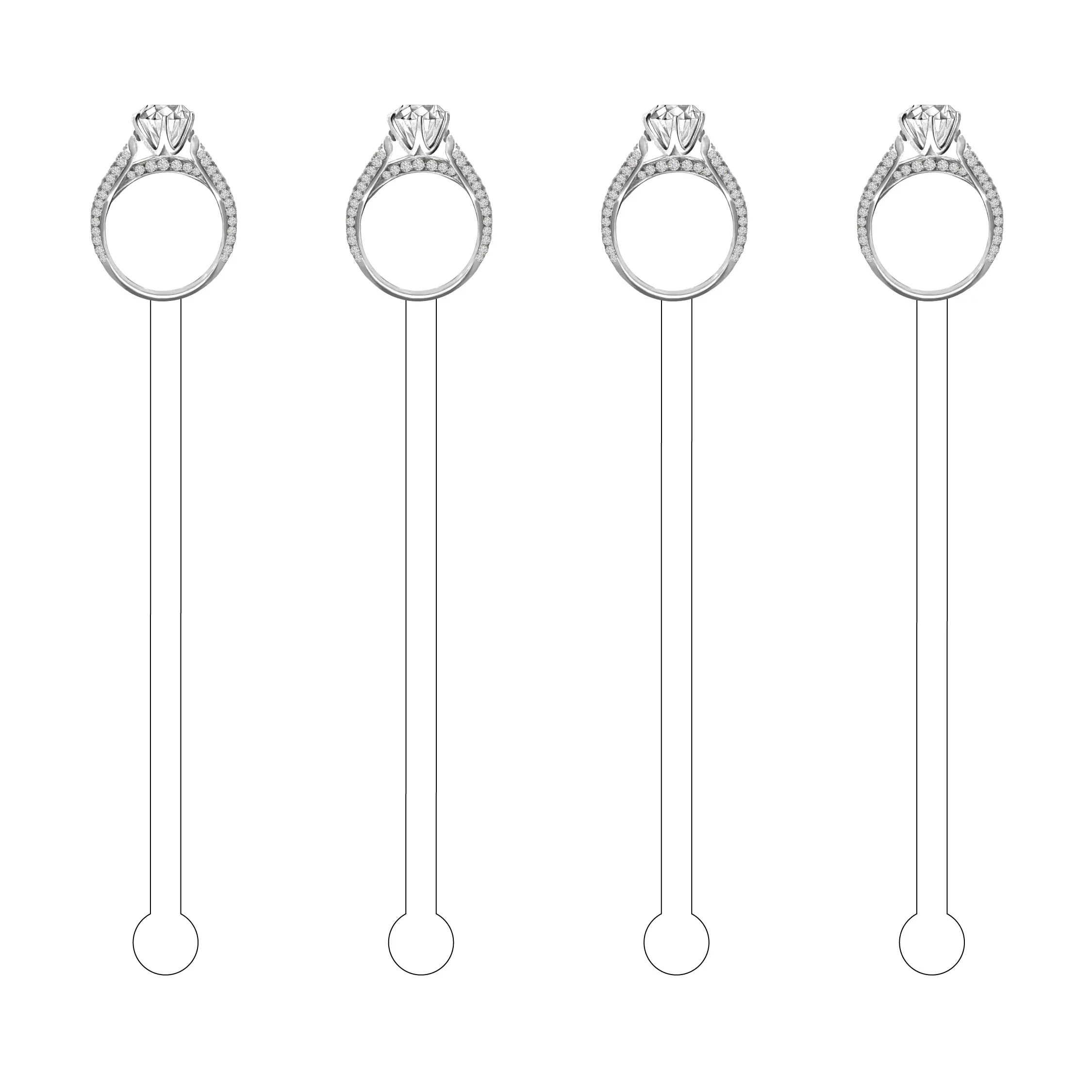 Acrylic Stir Stick Sets