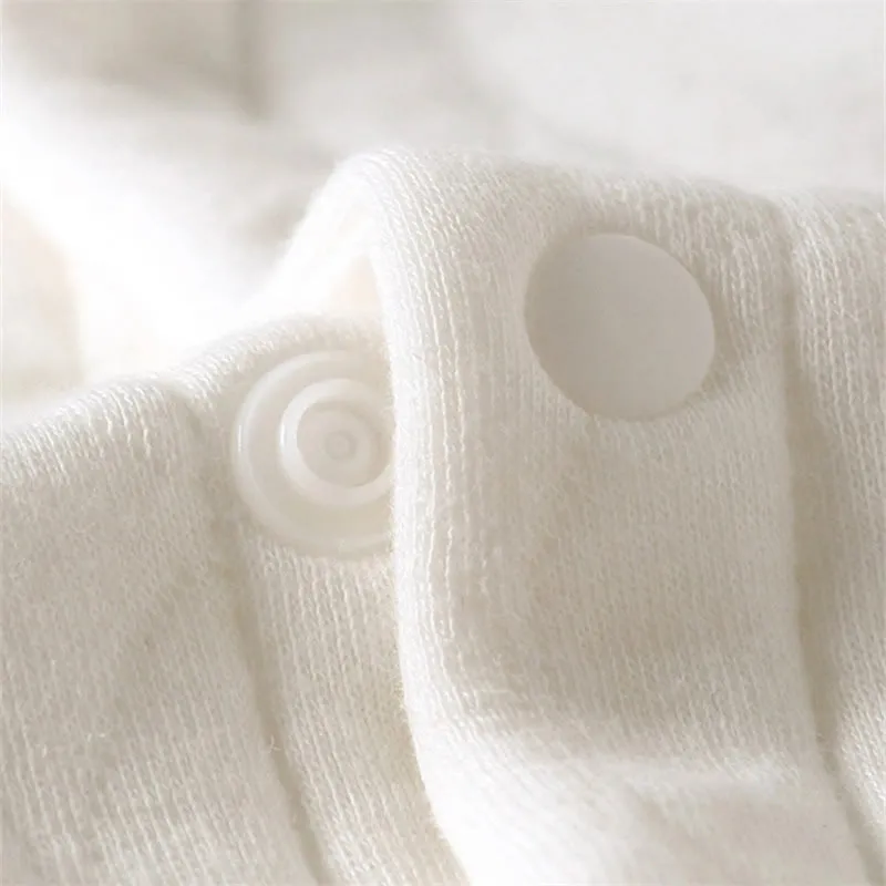 Baby Simple Quilted Bear Warm Romper