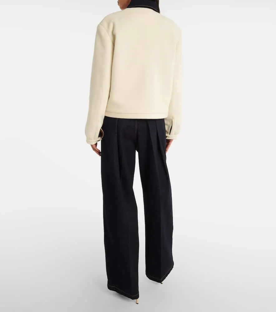 Blaze Milano Milano Gliss wool and cashmere-blend jacket
