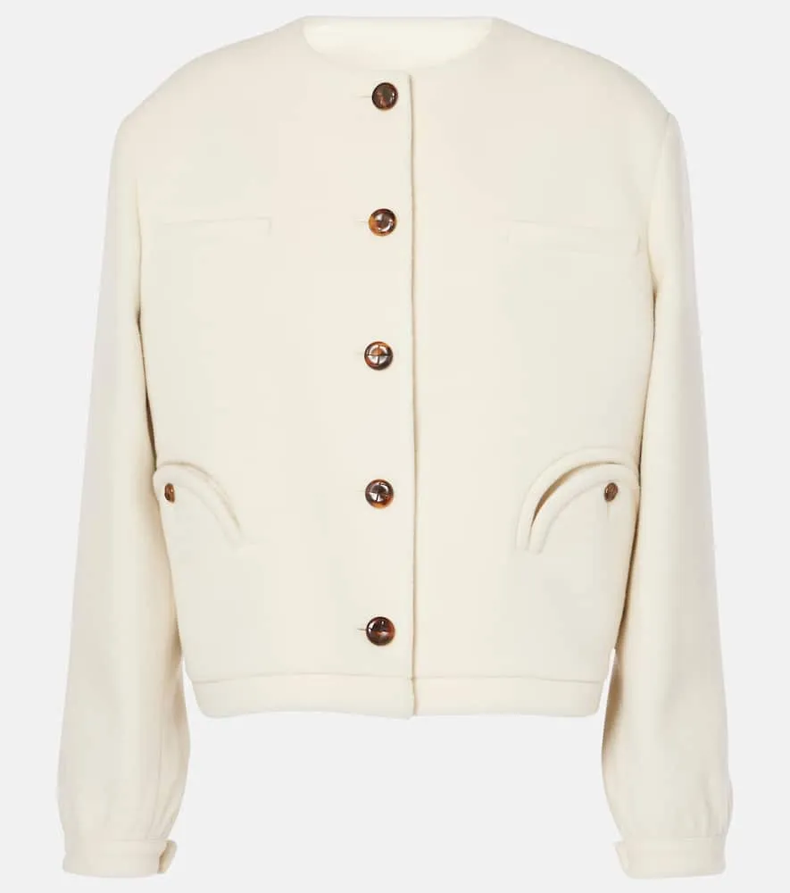 Blaze Milano Milano Gliss wool and cashmere-blend jacket