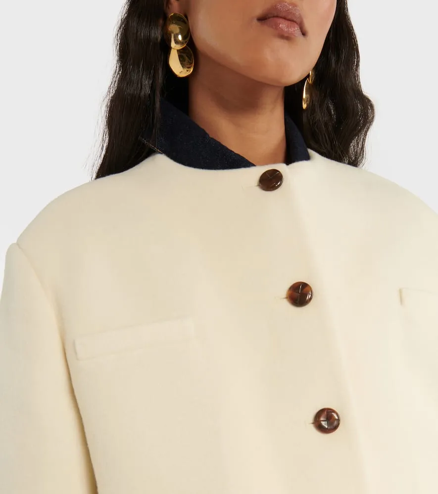 Blaze Milano Milano Gliss wool and cashmere-blend jacket