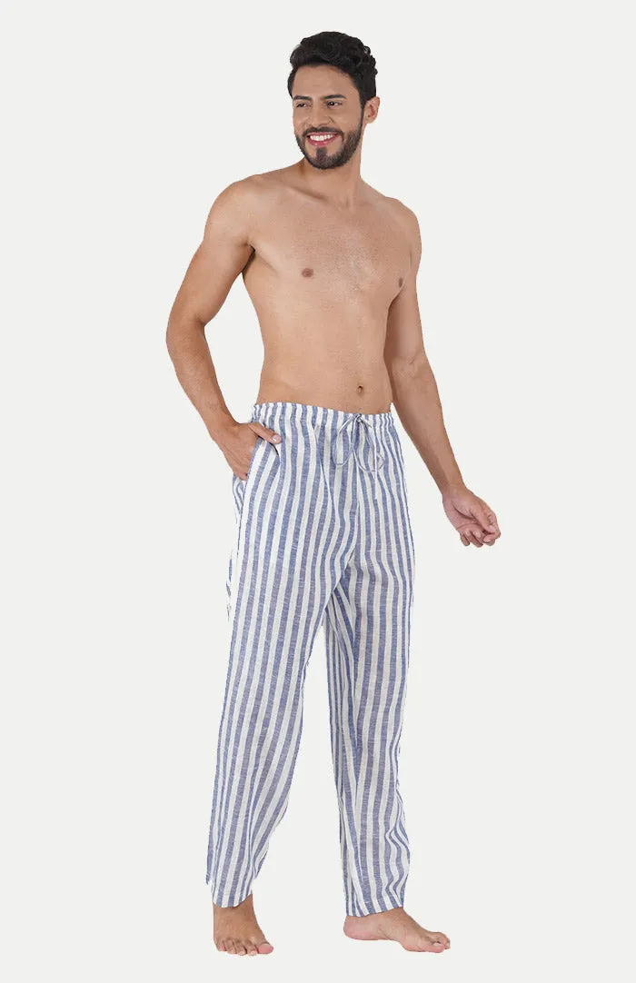 Blue Bliss | Striped loungewear set