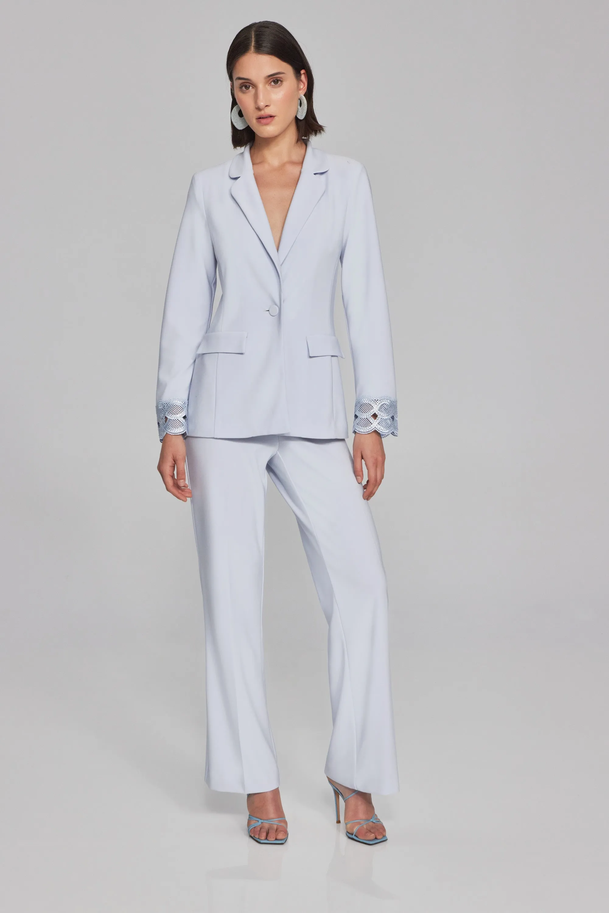 Bonded Silky Knit Blazer