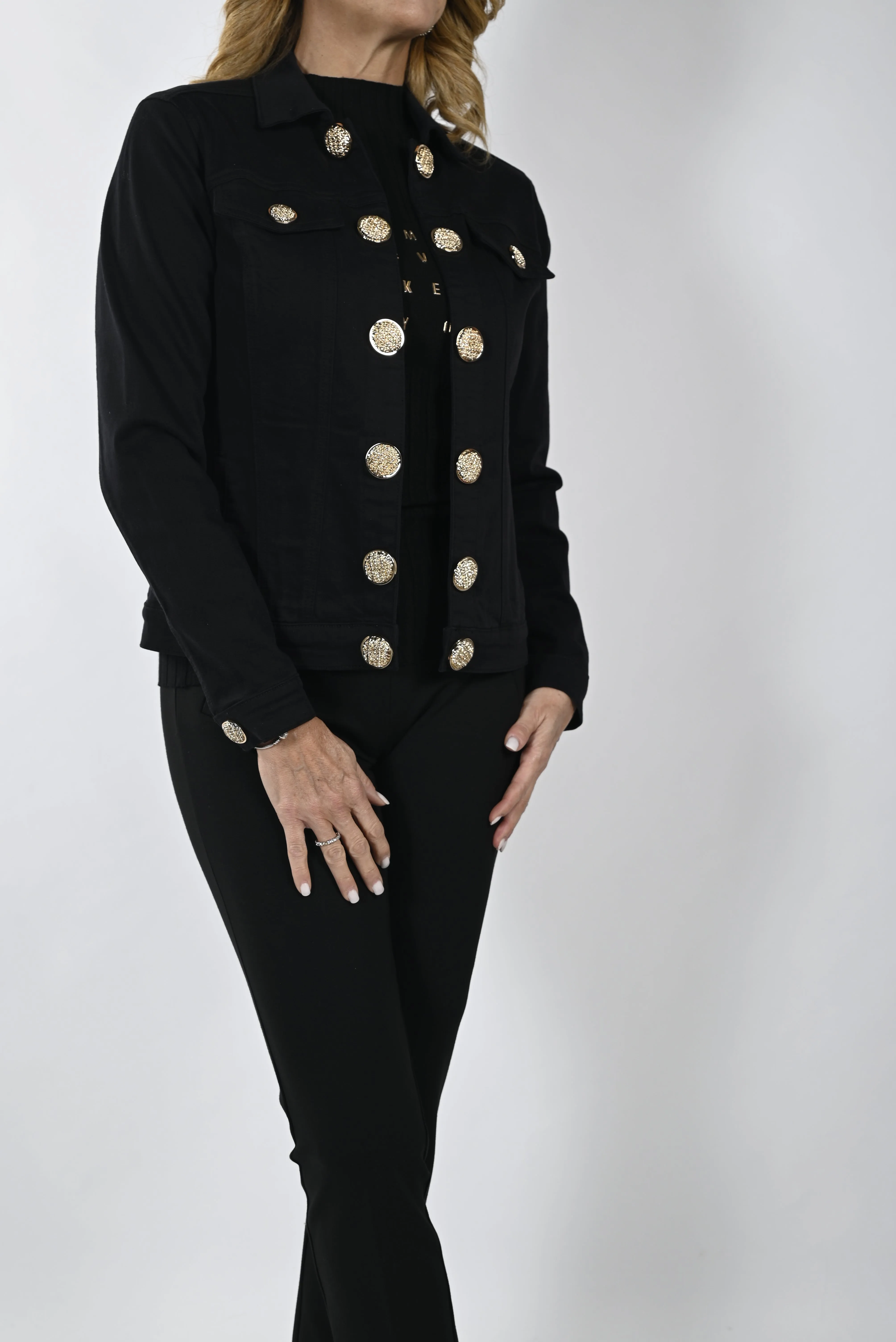 Button Detail Jacket