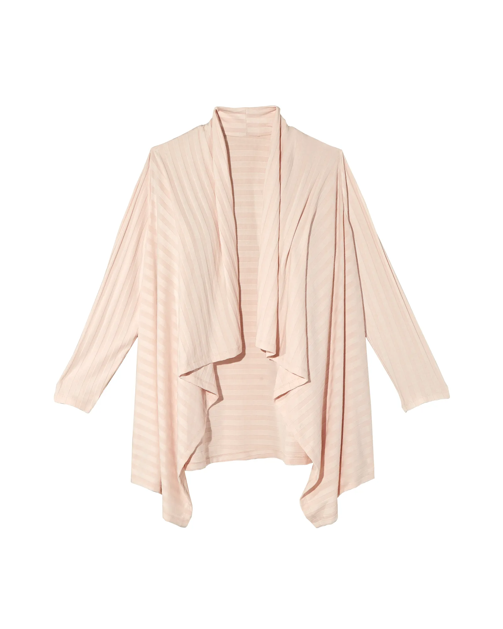 Calogera Ribbed Cardigan | Ivory