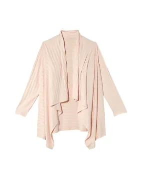 Calogera Ribbed Cardigan | Ivory