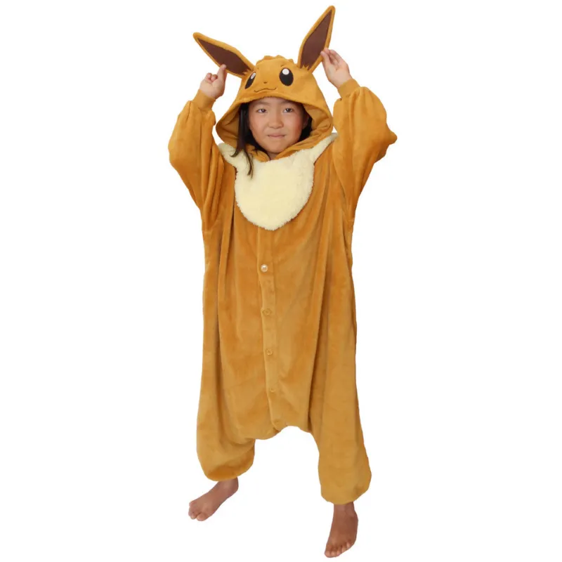 Cartoon Character Plush Kids Pajamas