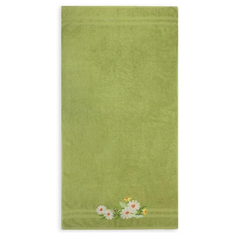 DaisyD Towel (Green) - Four Piece Set