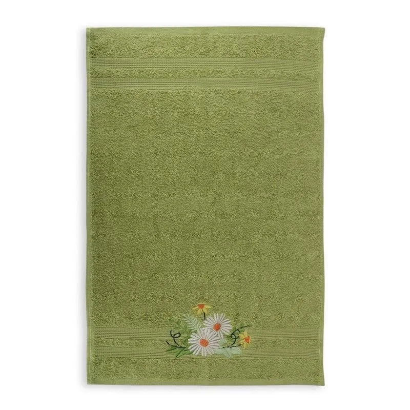 DaisyD Towel (Green) - Four Piece Set