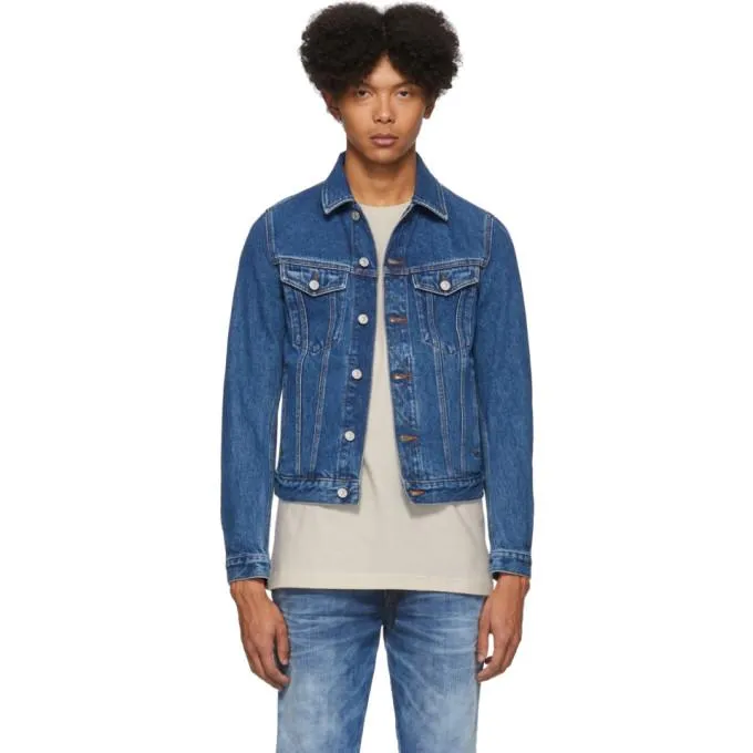 Diesel Blue Denim Galy-F Jacket