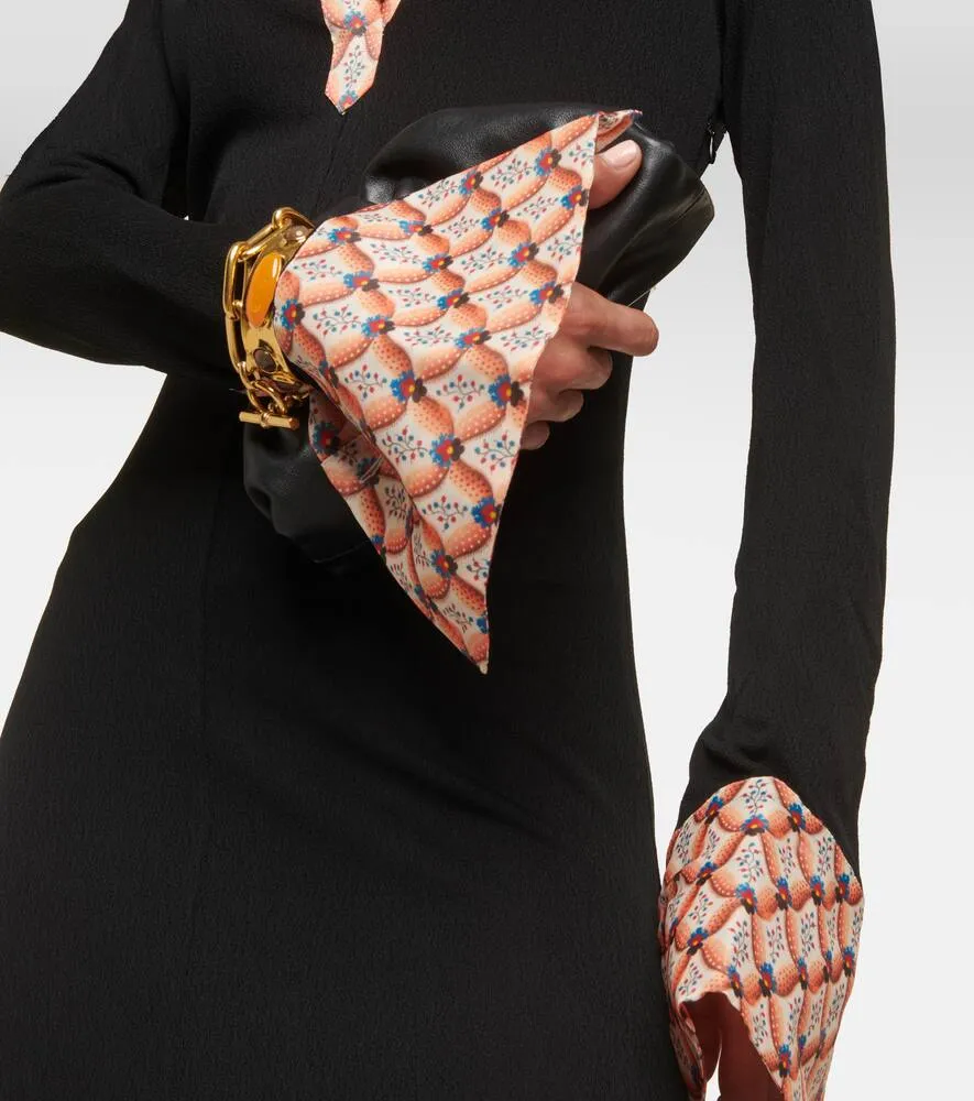 Etro crêpe maxi dress