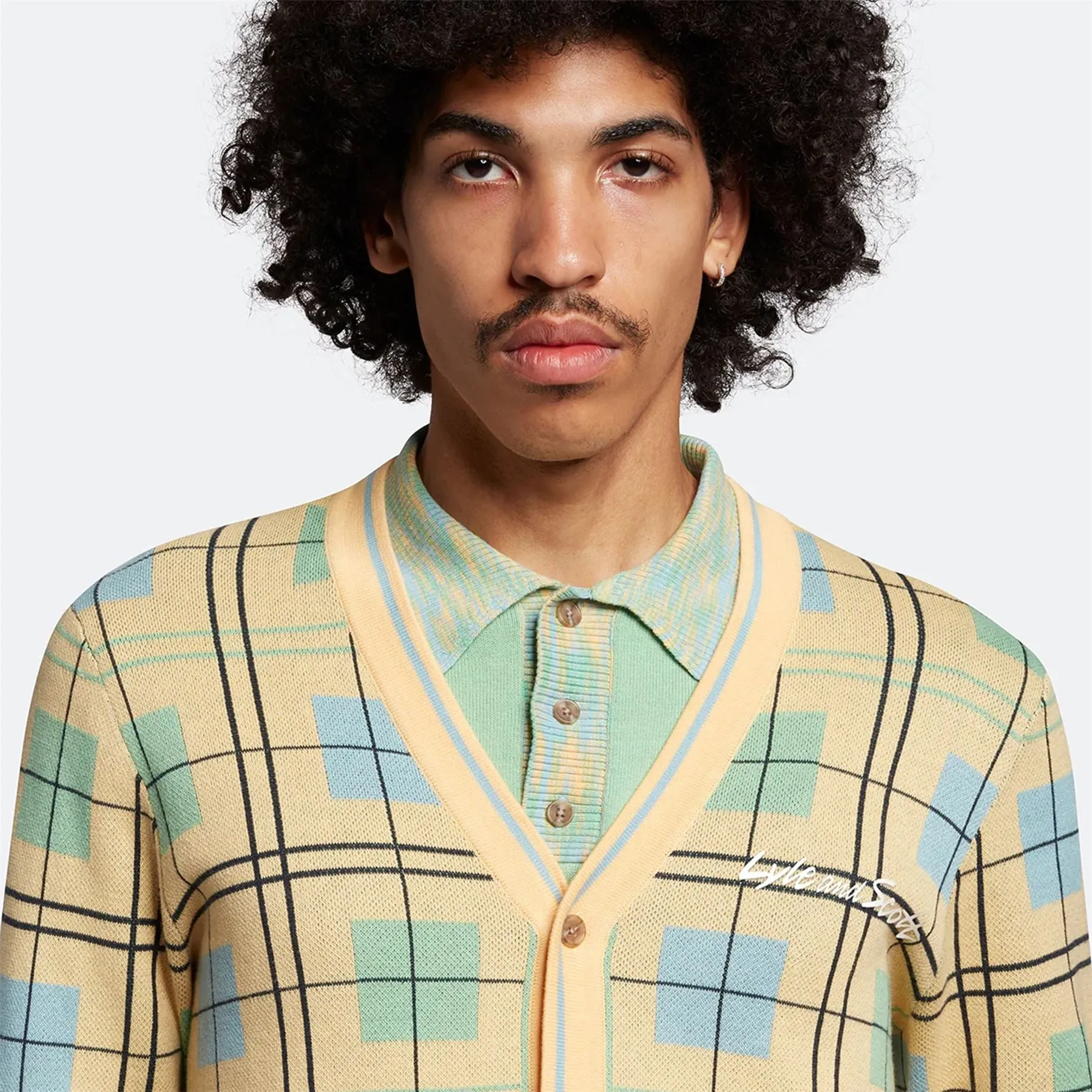 Grid Cardigan Sunbeam - SS23