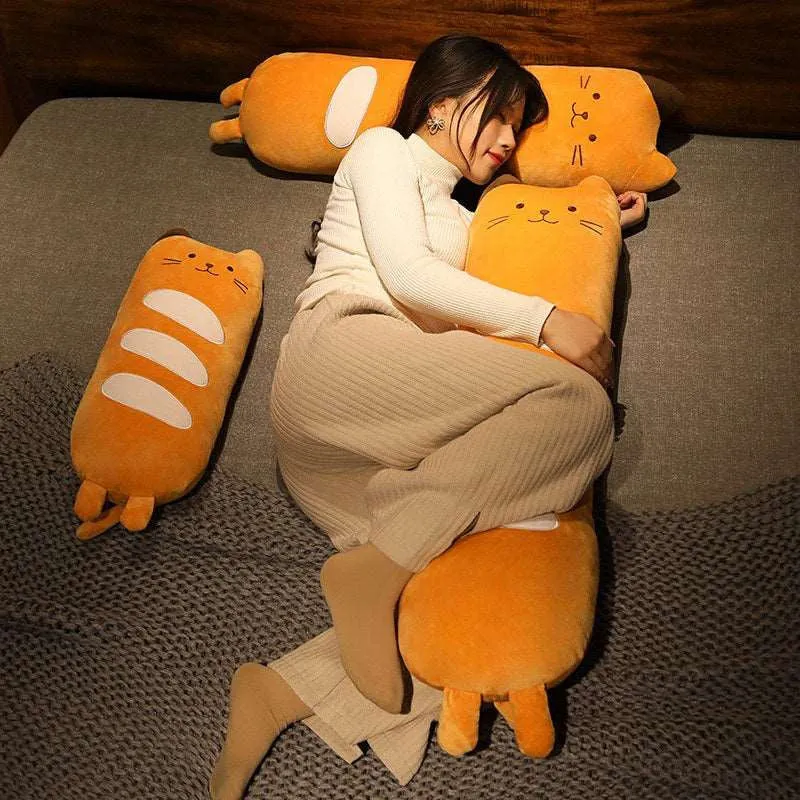 Kawaii Baguette Cat Plushies