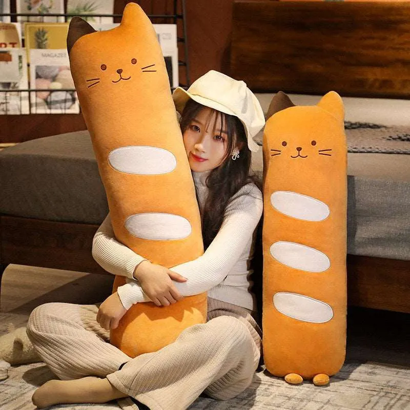 Kawaii Baguette Cat Plushies