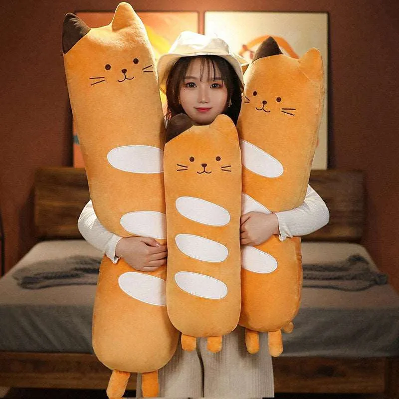 Kawaii Baguette Cat Plushies
