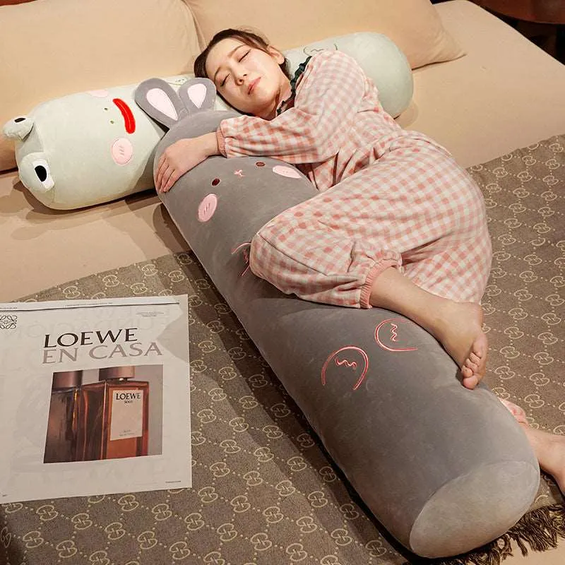 Kawaii Snuggly Long Pillow Plushies