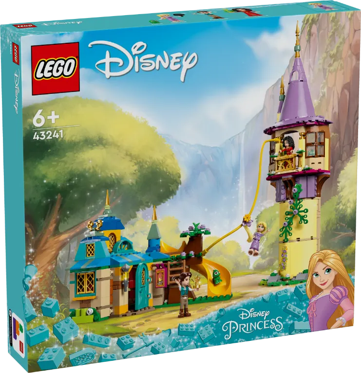 LEGO 43241 Disney Princess Rapunzel's Tower & The Snuggly Duckling