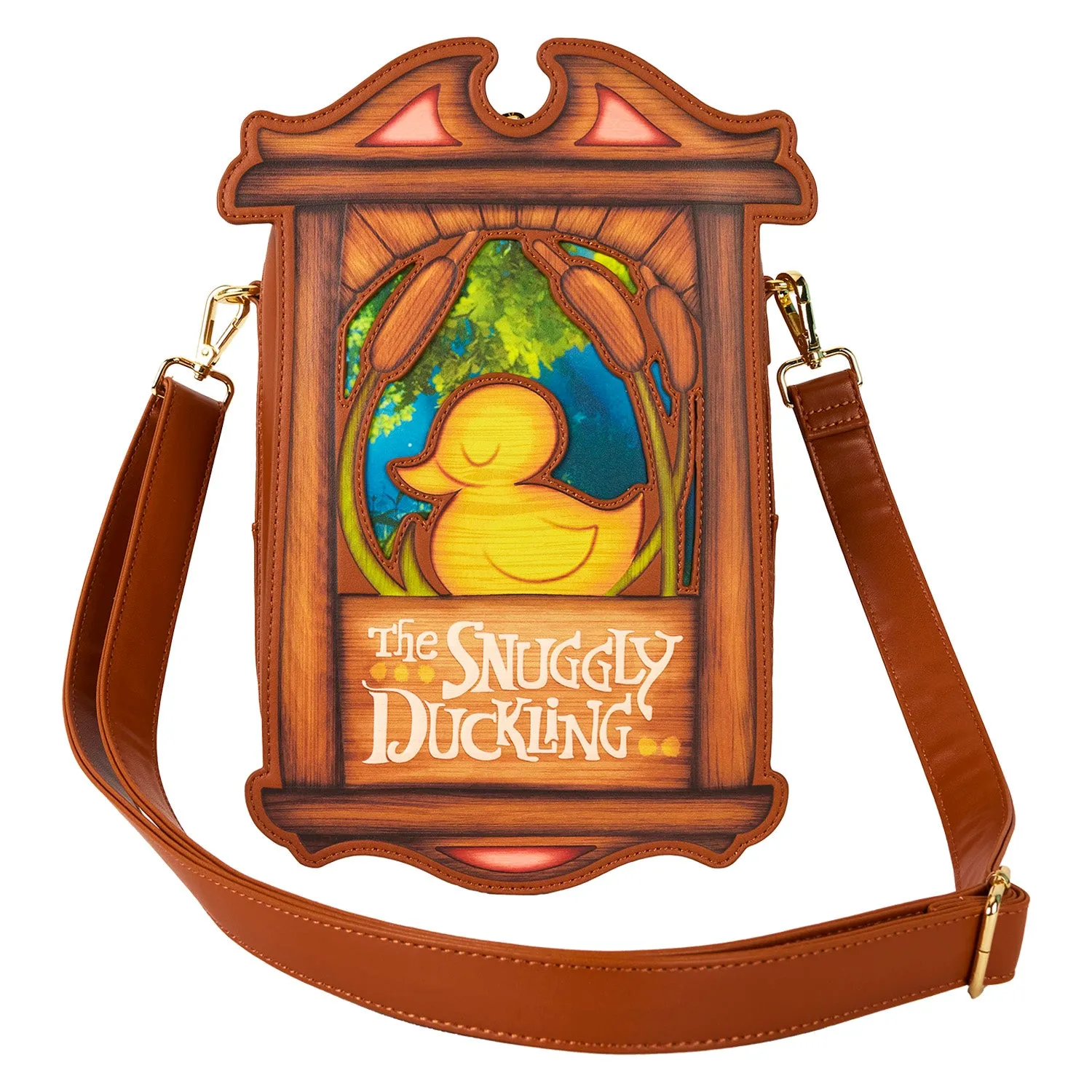 Loungefly Disney Rapunzel Snuggly Duckling Crossbody