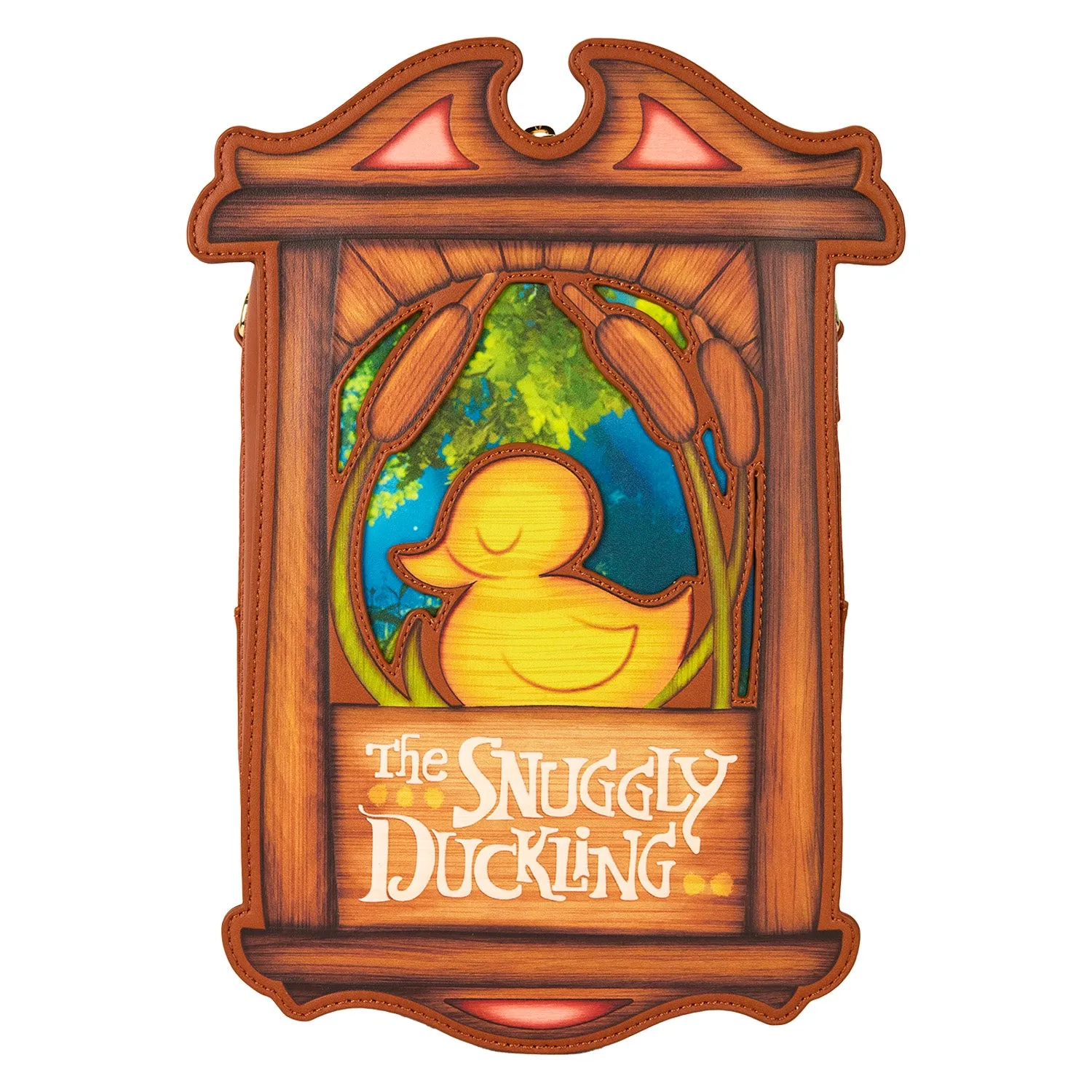 Loungefly Disney Rapunzel Snuggly Duckling Crossbody