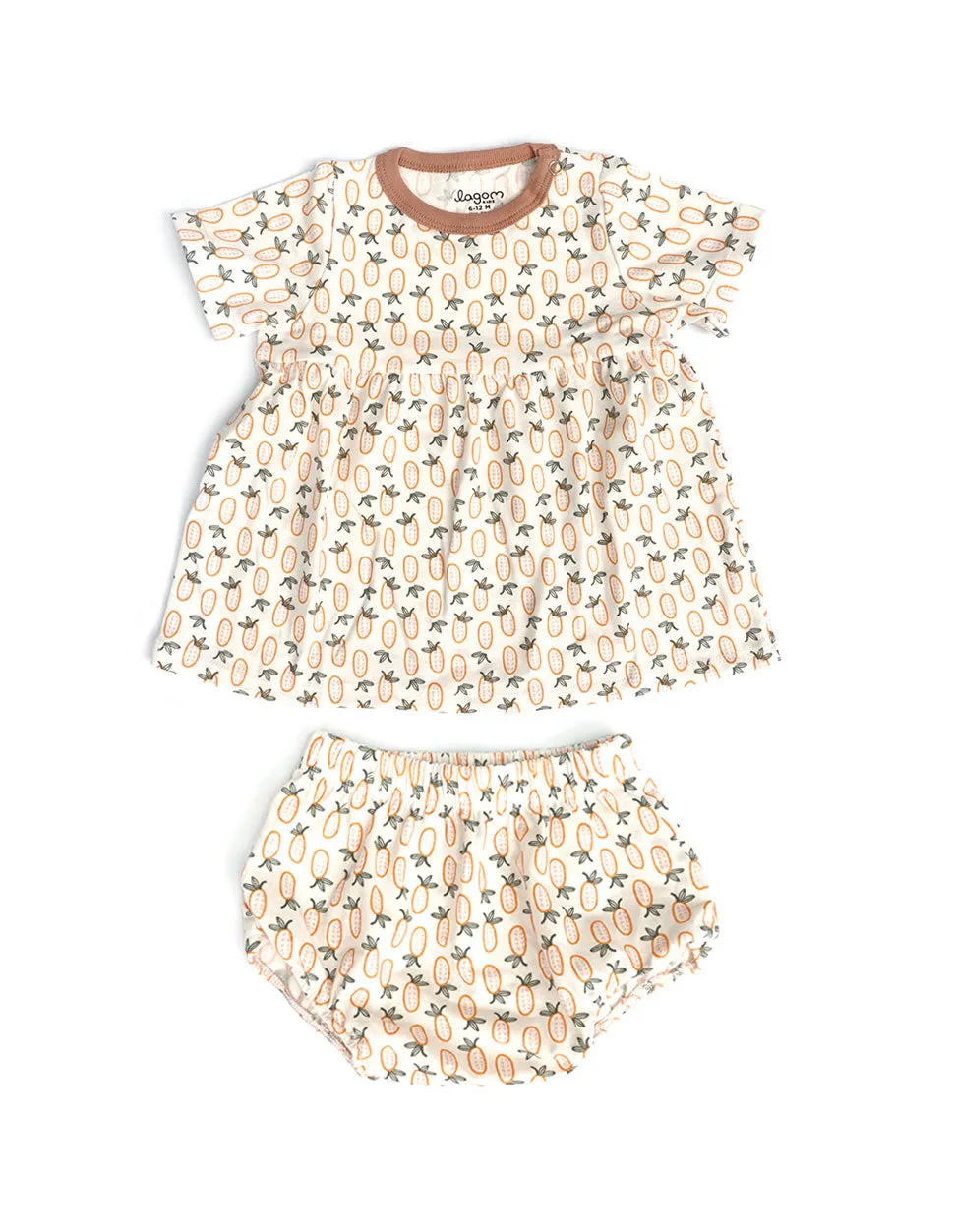 Mama Me Pineapple Twinning Baby Girl Gift Set