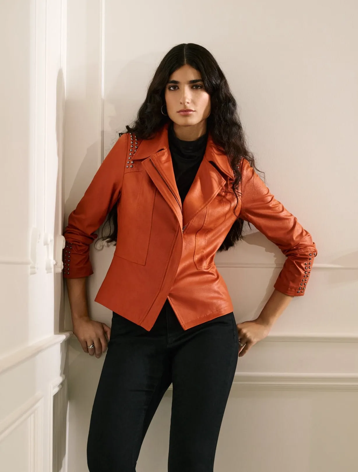 Notched Collar Jacket