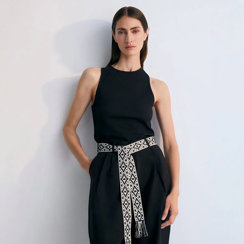 Orfeo Woman's Top | Caviar