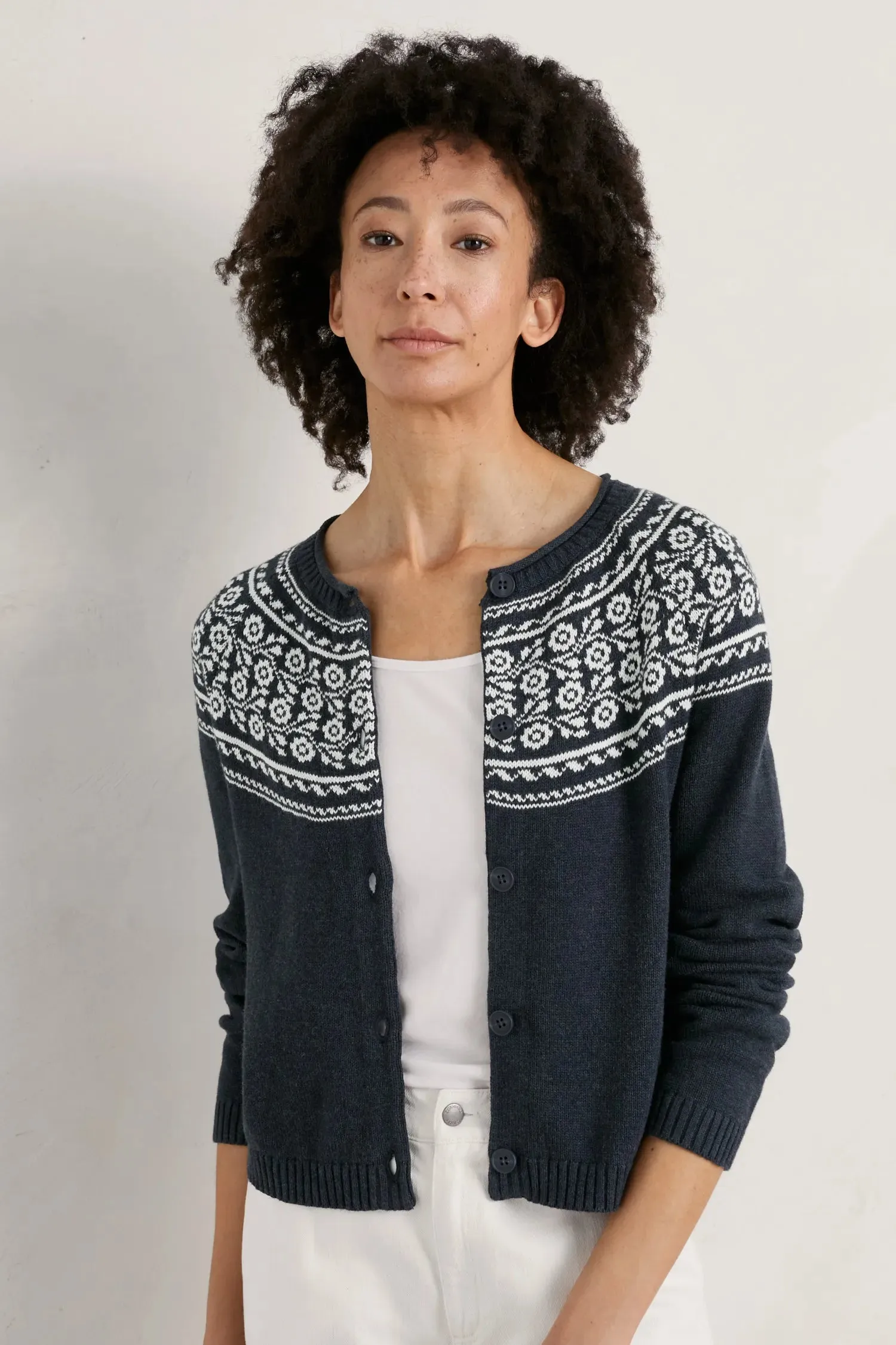 Seasalt Sweet Pea Organic Cotton Cardigan