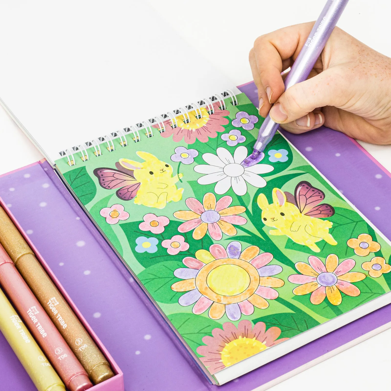 Shimmering Colouring Set - Little Fairy Land