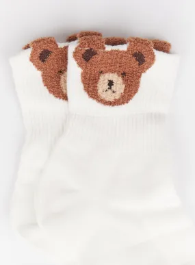 Snuggly Head Bear Socks IM531